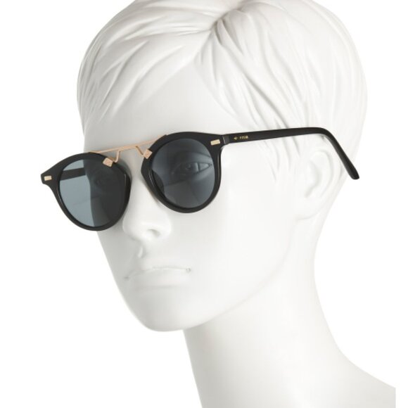 FOSSIL 46mm Round Sunglasses - Picture 2 of 4